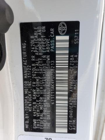 4T1T11AK4PU758213 Toyota a25a-fks