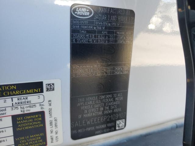 SALEWEEE6P2109107 Land Rover aj133 s/c