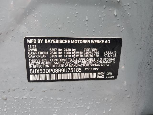 5UX53DP08R9U75185 BMW X3 XDRIVE3