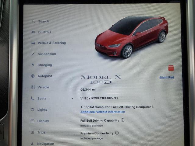 5YJXCBE21HF065741 Tesla MODEL X