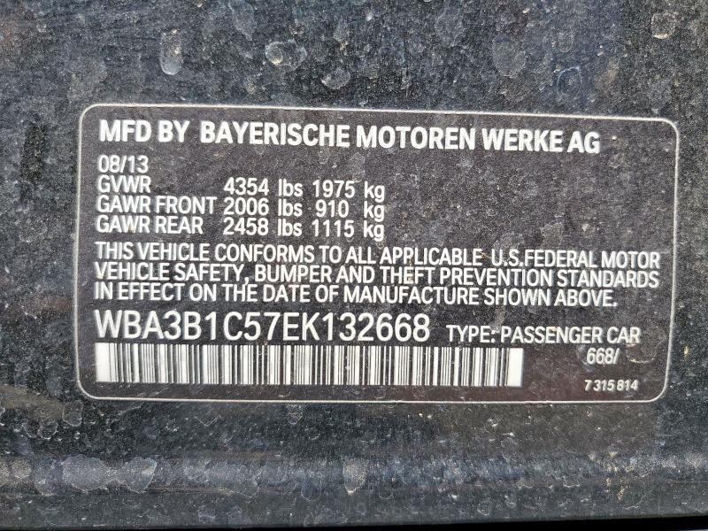 WBA3B1C57EK132668 BMW 320 I