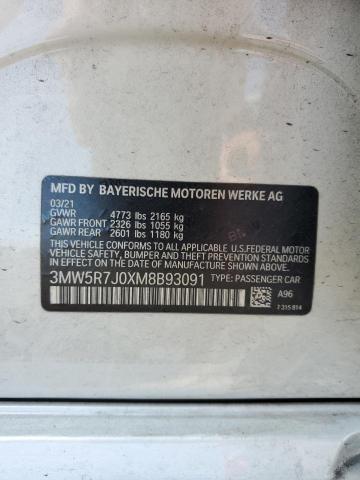 3MW5R7J0XM8B93091 BMW 330XI