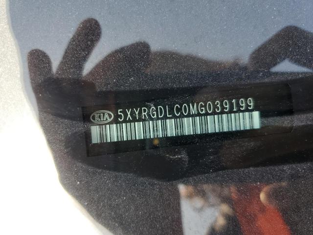 5XYRGDLC0MG039199 KIA gdi theta-iii