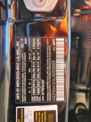 4JGFB4KB5LA053605 Mercedes-Benz m264