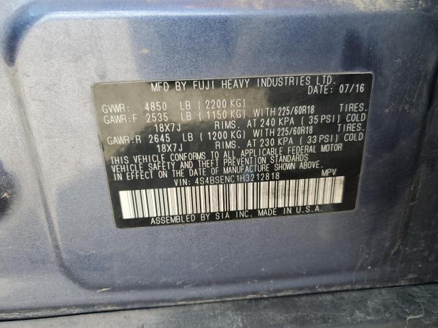 4S4BSENC1H3212818 Subaru OUTBACK 3.