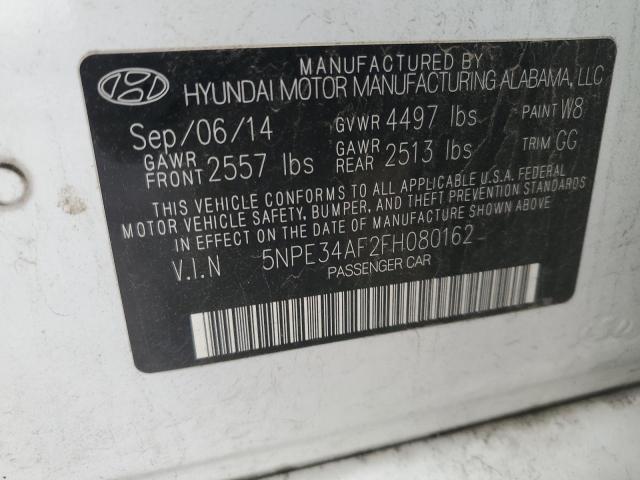 5NPE34AF2FH080162 Hyundai SONATA SPO