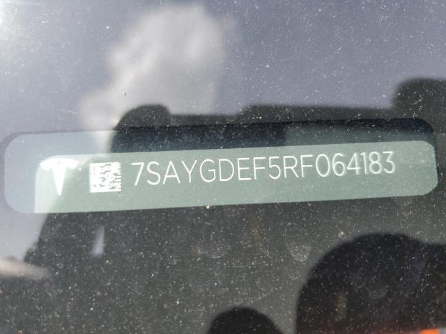 7SAYGDEF5RF064183 Tesla Model Y