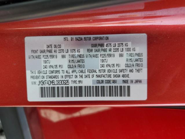JM3KFADM6L0830925 Mazda py cylinder deactivation
