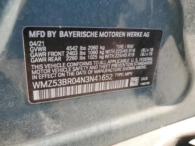 WMZ53BR04N3N41652 Mini COOPER S C
