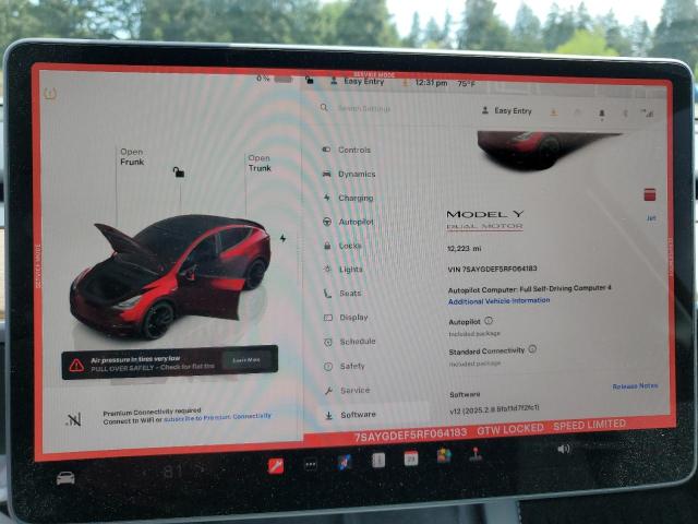 7SAYGDEF5RF064183 Tesla Model Y
