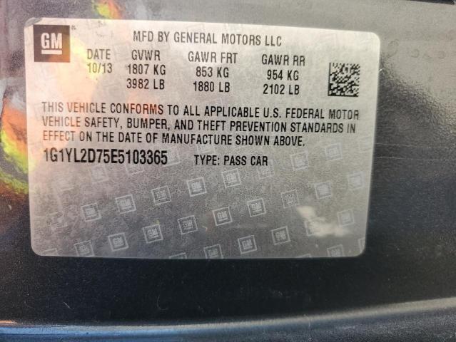 1G1YL2D75E5103365 Chevrolet lt1