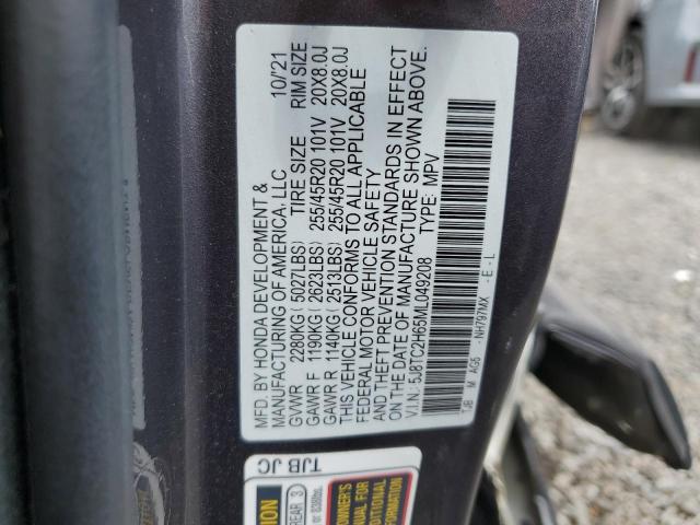 5J8TC2H65ML049208 Acura Rdx A-spec