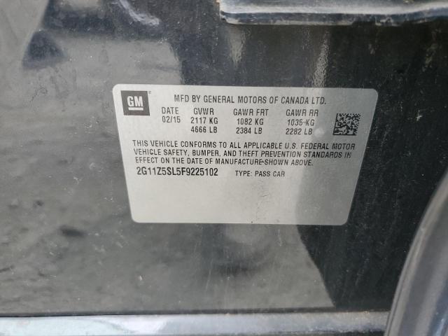 2G11Z5SL5F9225102 Chevrolet IMPALA LS