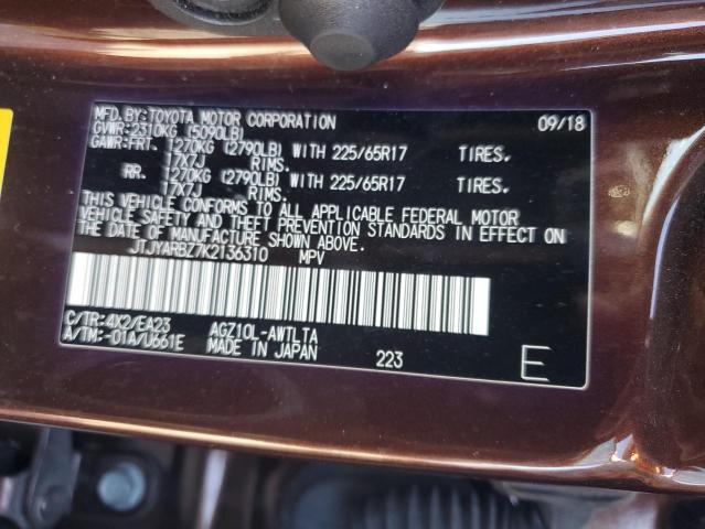 JTJYARBZ7K2136310 Lexus 8ar-fts