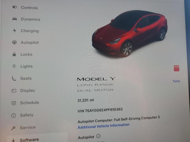 7SAYGDEE4PF610363 Tesla 2023
