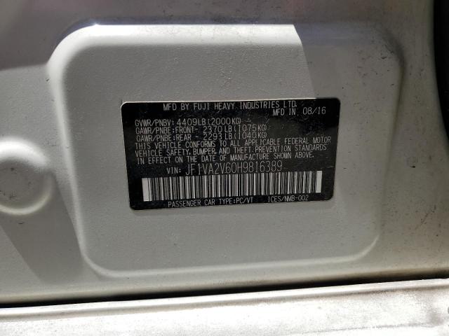 JF1VA2V60H9816389 Subaru WRX