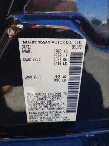 1N4BL4DV8NN379665 Nissan 2022