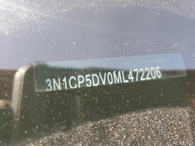 3N1CP5DV0ML472206 Nissan KICKS SR