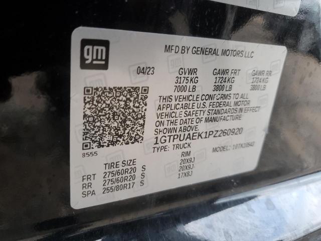 1GTPUAEK1PZ260920 GMC SIERRA K15
