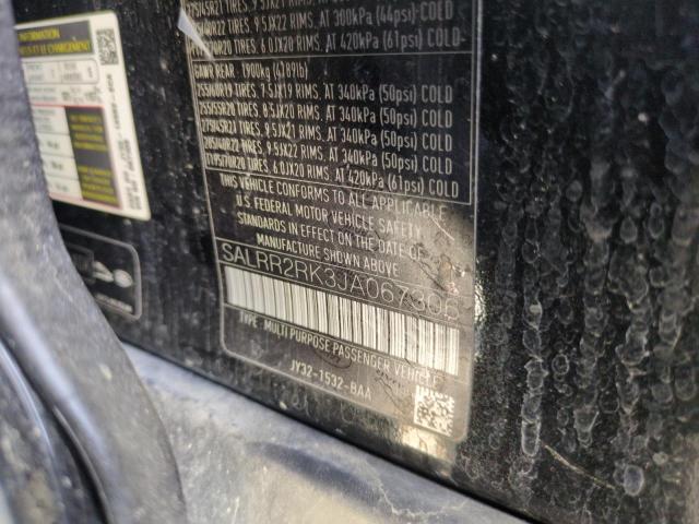 SALRR2RK3JA067306 Land Rover Discovery