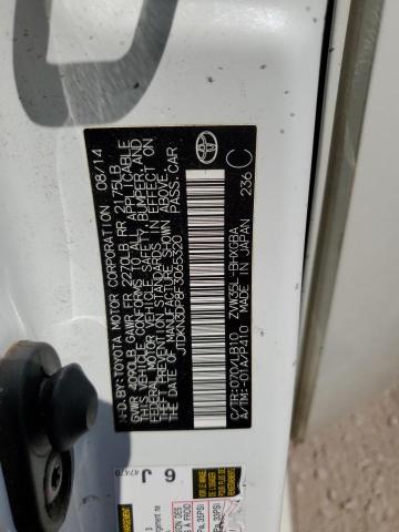JTDKN3DP8F3065320 Toyota 2zr-fxe+3jm