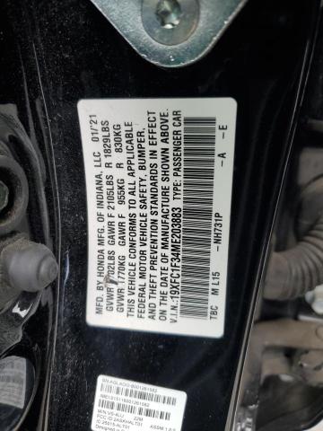 19XFC1F34ME203883 Honda l15b7