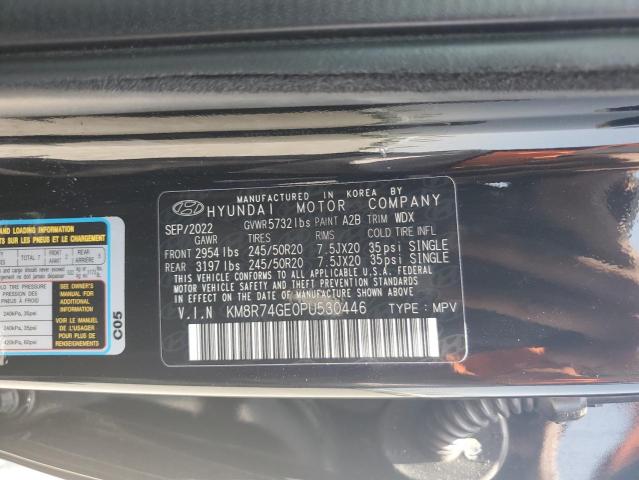 KM8R74GE0PU530446 Hyundai gdi lambda ii
