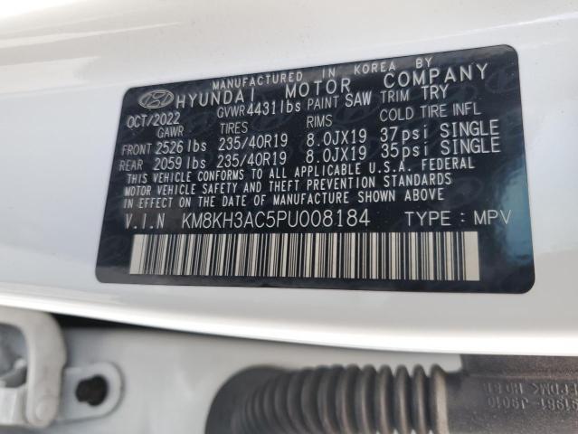 KM8KH3AC5PU008184 Hyundai t-gdi theta ii