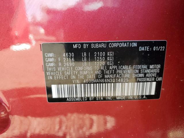 4S3BWAN66N3014825 Subaru LEGACY LIM
