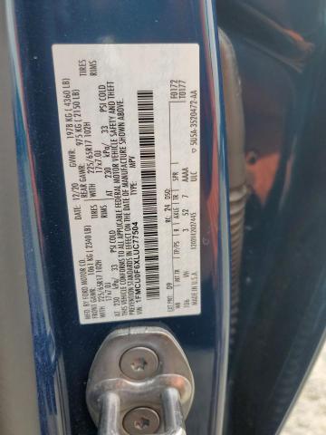 1FMCU0F6XLUC77504 Ford ESCAPE S