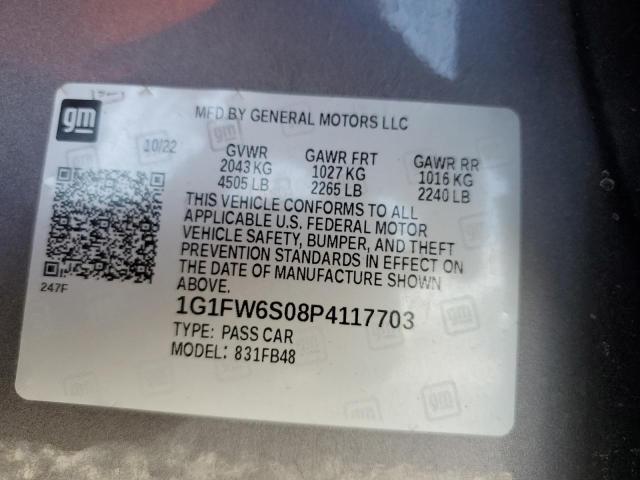 1G1FW6S08P4117703 Chevrolet 2023