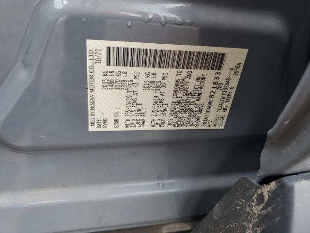 5N1AT3CA6MC821833 Nissan Rogue Sl
