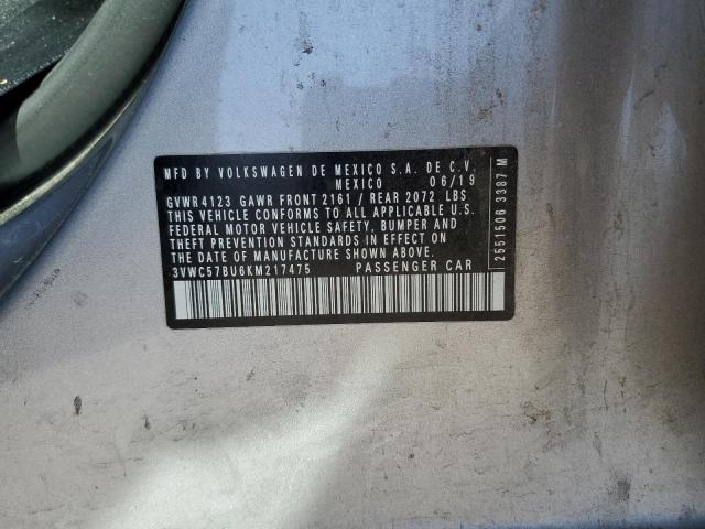3VWC57BU6KM217475 Volkswagen 1.4 tsi