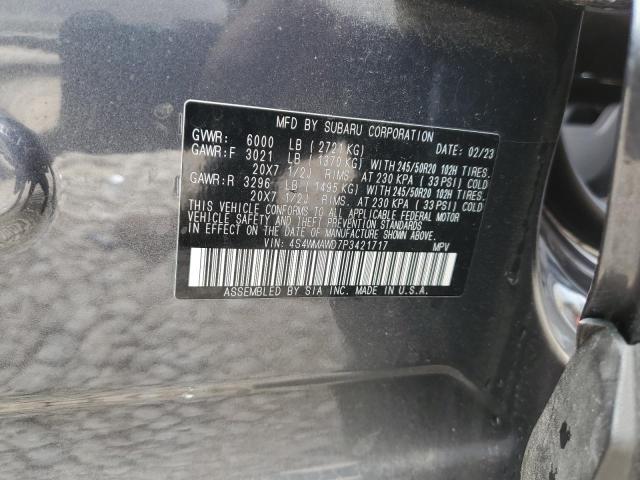 4S4WMAWD7P3421717 Subaru 2023
