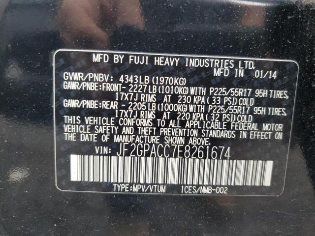 JF2GPACC7E8261674 Subaru XV CROSSTR