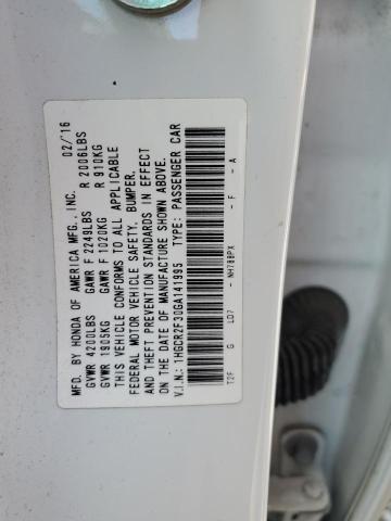 1HGCR2F30GA141995 Honda ACCORD LX