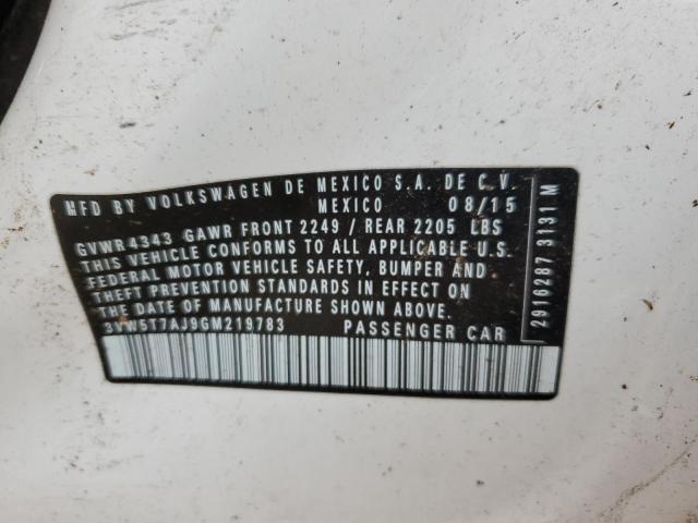 3VW5T7AJ9GM219783 Volkswagen JETTA GLI