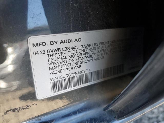 WAUGUDGY2NA079014 Audi 40 tfsi