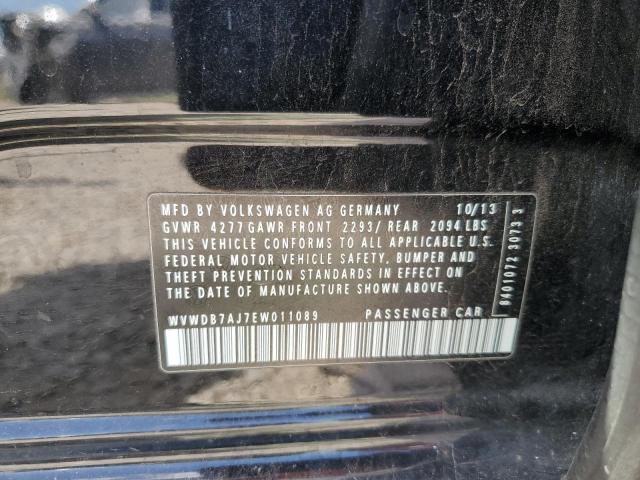 WVWDB7AJ7EW011089 Volkswagen Golf