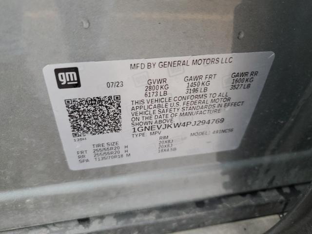 1GNEVJKW4PJ294769 Chevrolet TRAVERSE R