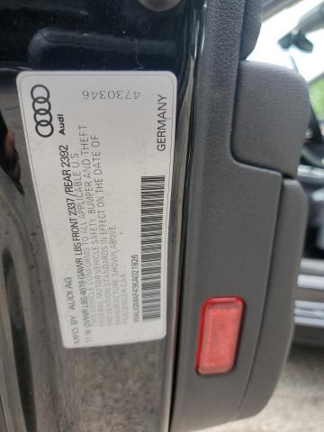 WAUGMAF43KA021826 Audi A4 PREMIUM