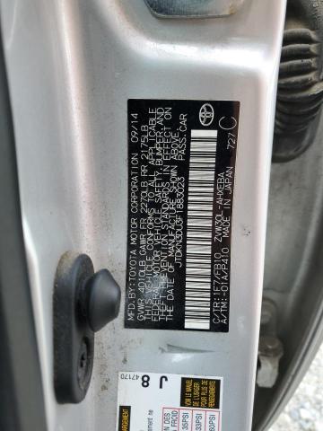 JTDKN3DU3F1883023 Toyota 2zr-fxe+3jm