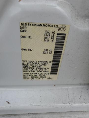 1N4BL4CV4NN407026 Nissan 2022