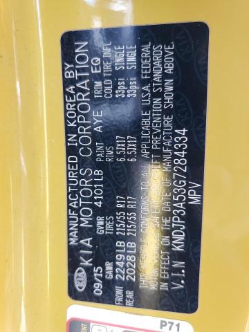 KNDJP3A53G7284334 KIA dohc gdi nu