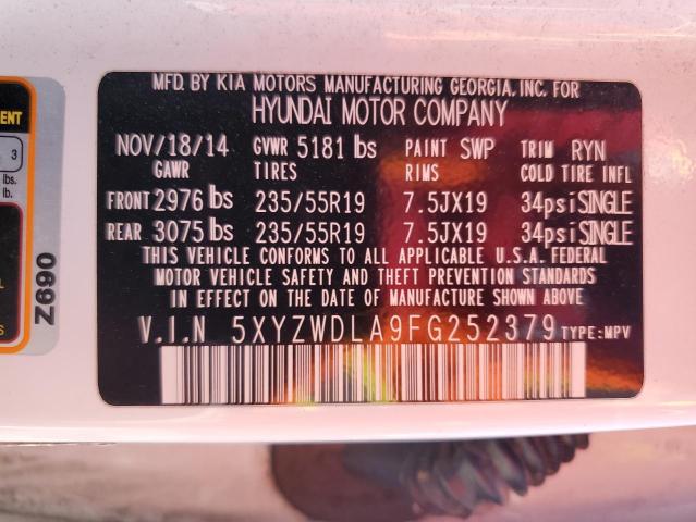 5XYZWDLA9FG252379 Hyundai dohc t-gdi theta-ii