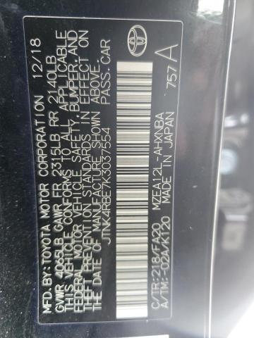 JTNK4RBE7K3037554 Toyota COROLLA SE