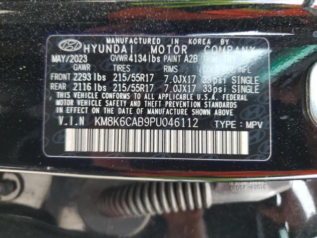 KM8K6CAB9PU046112 Hyundai Kona Sel