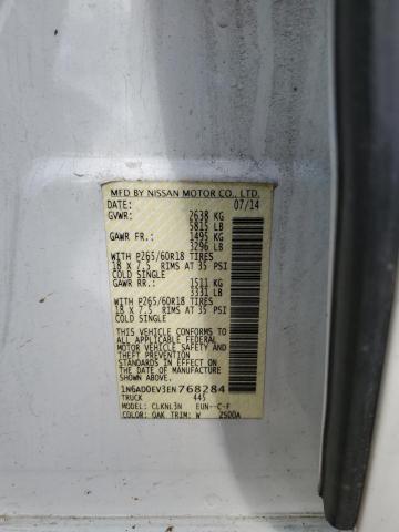 1N6AD0EV3EN768284 Nissan FRONTIER S