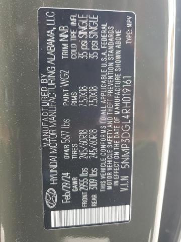 5NMP3DGL4RH019161 Hyundai Santa Fe X