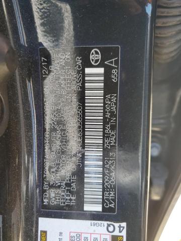 JTNKARJE6JJ565607 Toyota 2zr-fae